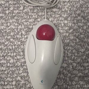 Logitech White Marble Mouse